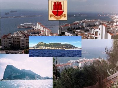 Montage of images of Gibraltar - Little Britain in the Med